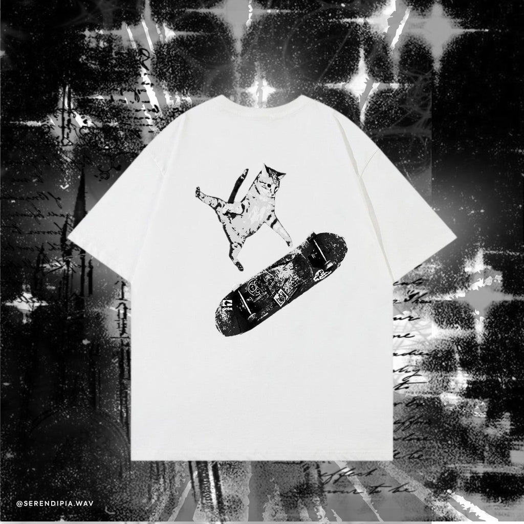 Camiseta Oversize Kickflip Kitty